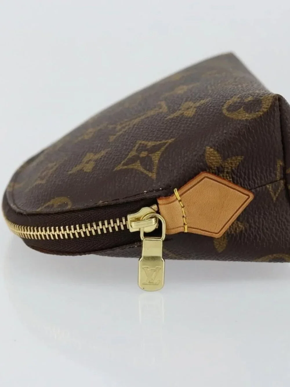 LOUIS VUITTON Monogram Pochette Cosmetic PM Pouch M43998 LV Auth